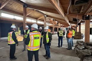 Gallatin Airport Authority Board - construction tour 