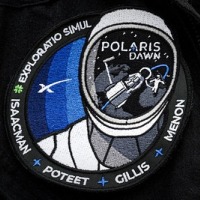 Polaris Dawn mission patch Photo credit: Polaris Program / John Kraus