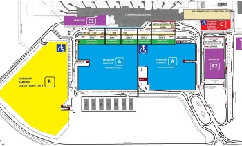 Bozeman Yellowstone International Airport Parking Map